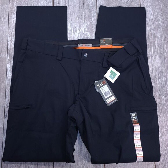 5.11 Tactical Pants Women’s 20 Navy PDU Class A Flex-Tac Wool Blend Unhemmed - Picture 4 of 10